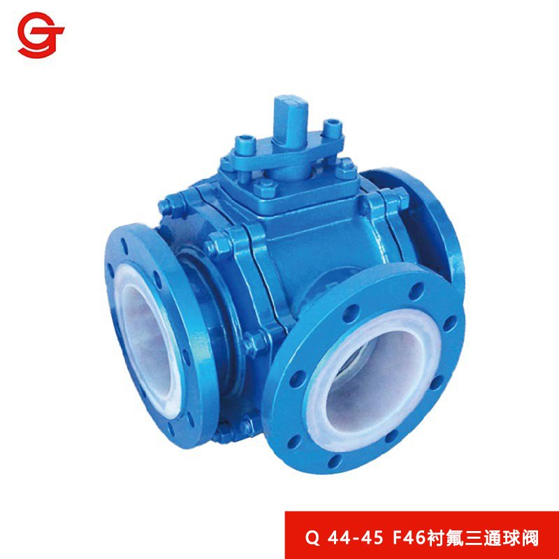 Q 44-45 F4651漫画三通球阀