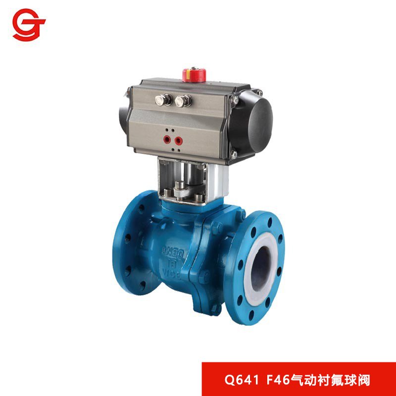 Q641 F46气动51漫画球阀
